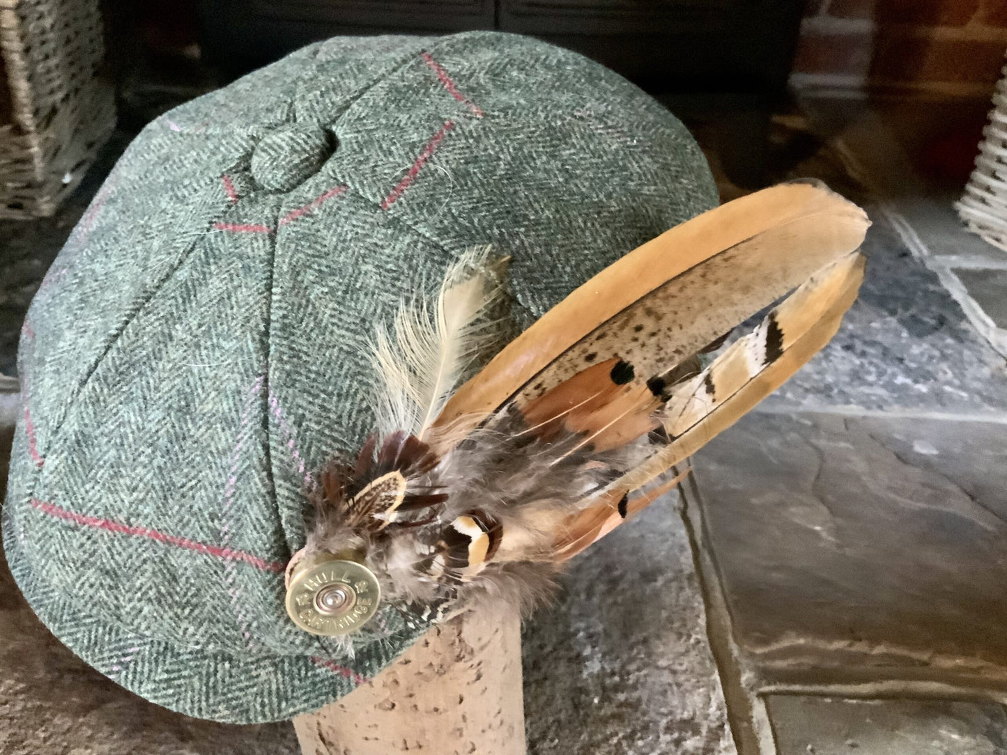 Golden Reeves Venery Pheasant Hat/Lapel Brooch