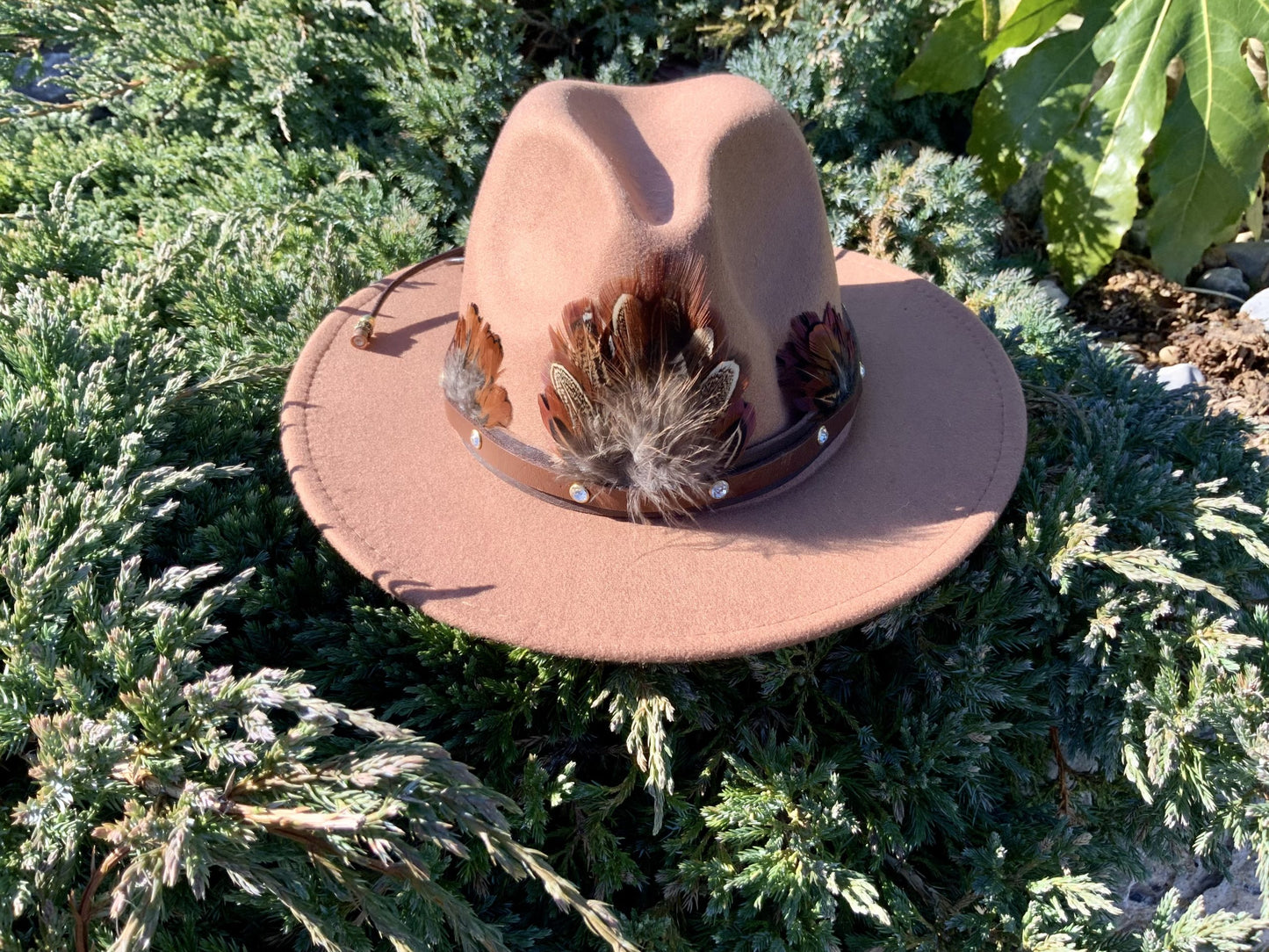 The Ghigau Pheasant And Rhinestone Hat Band