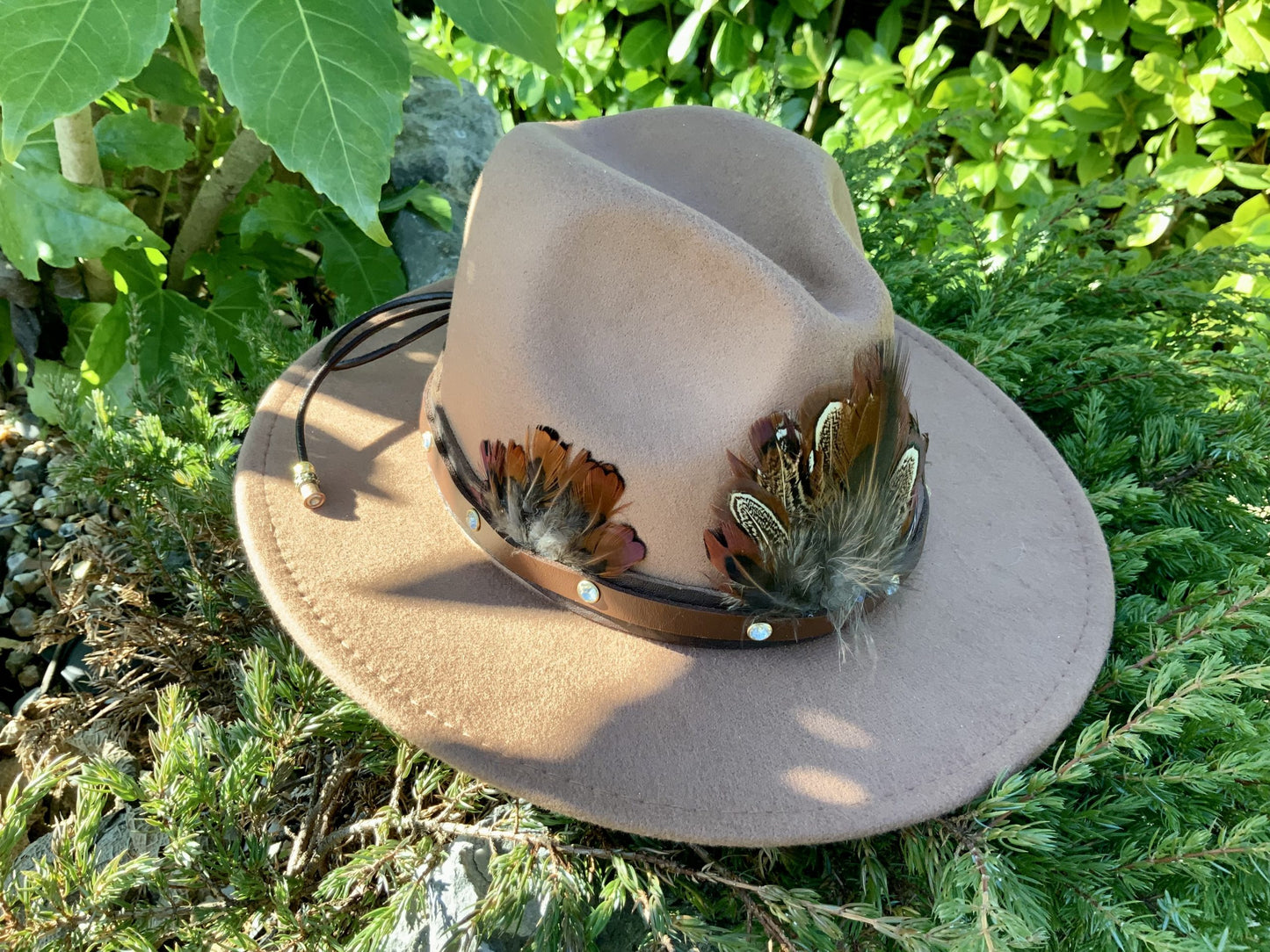 The Ghigau Pheasant And Rhinestone Hat Band