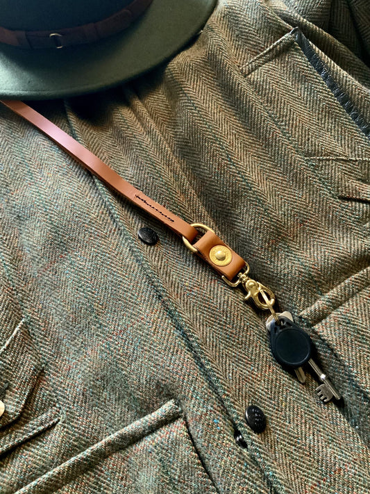 The GameKeeper Leather Lanyard