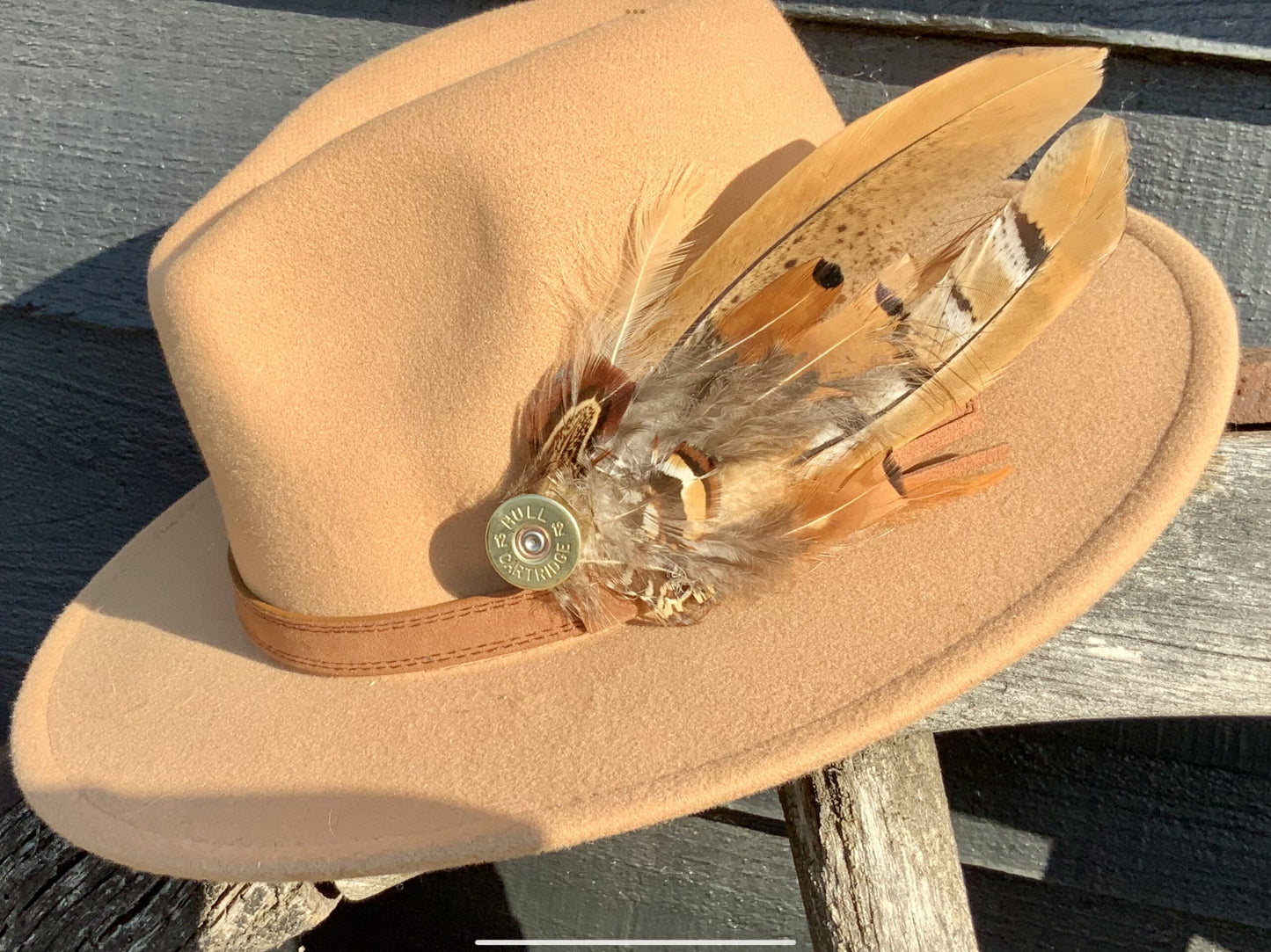 Golden Reeves Venery Pheasant Hat/Lapel Brooch