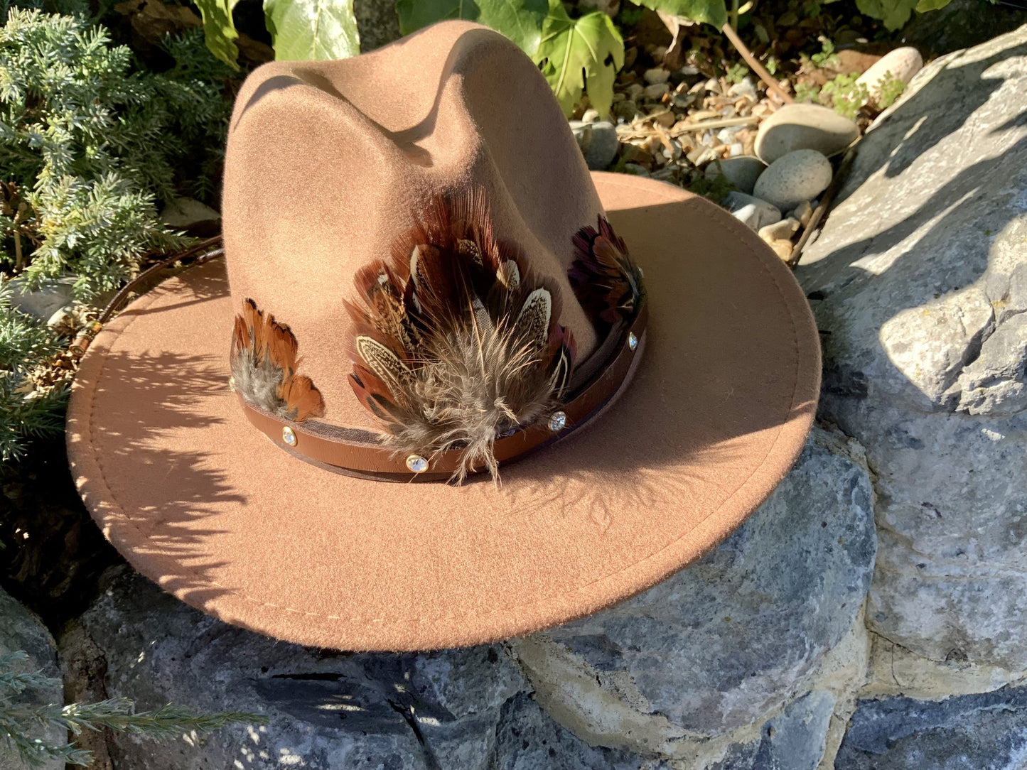 The Ghigau Pheasant And Rhinestone Hat Band