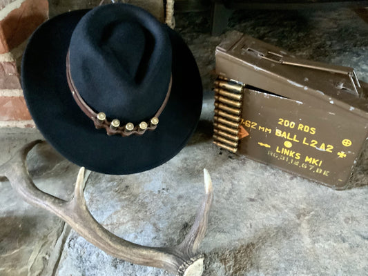 The Gunslinger Leather Hat Band