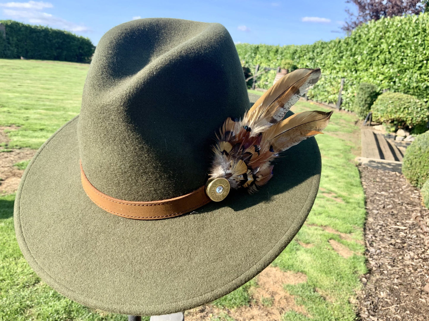 Golden Reeves Venery Pheasant Hat/Lapel Brooch