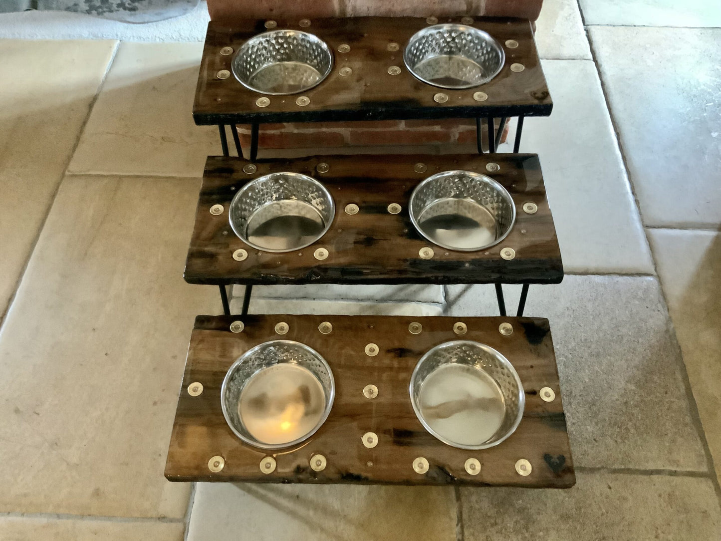 The Gun Dog Bowl Stands