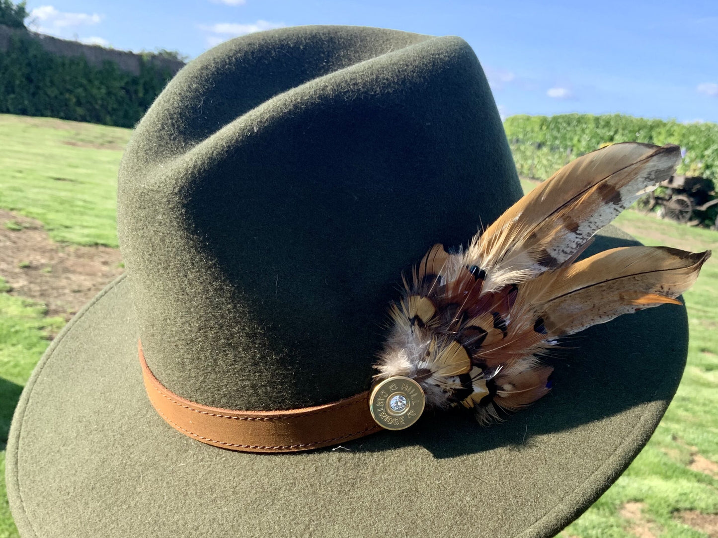 Golden Reeves Venery Pheasant Hat/Lapel Brooch