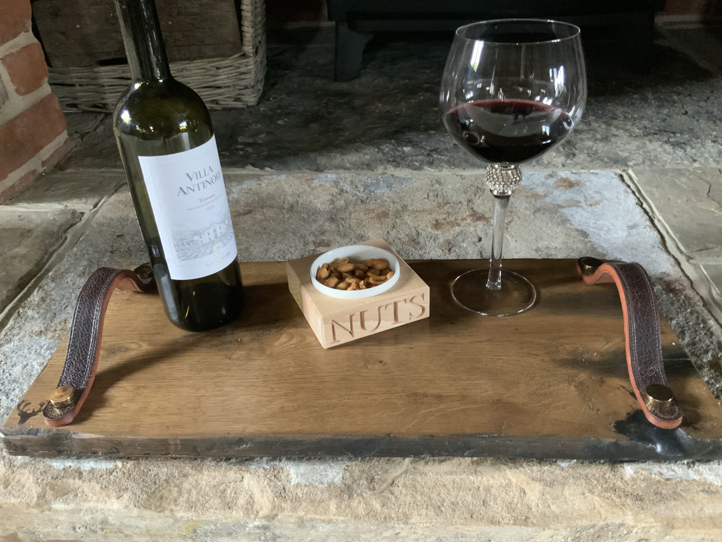 Reclaimed French Oak Buffet / Canapé Tray