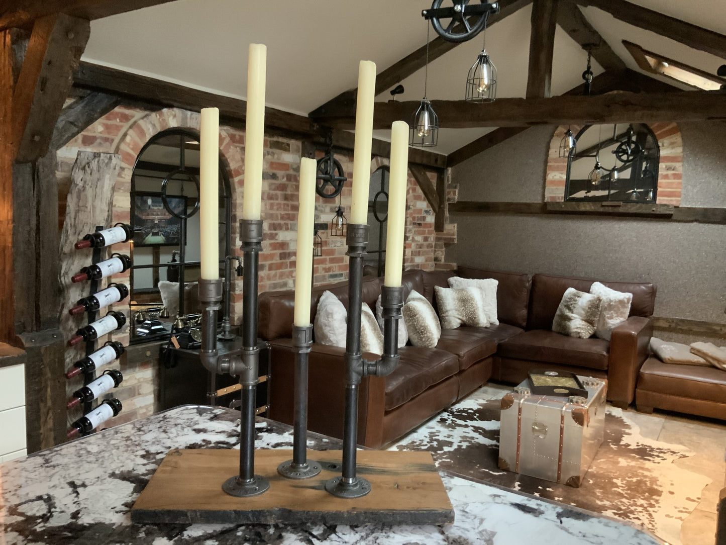 The Lumiere Midi Candelabra